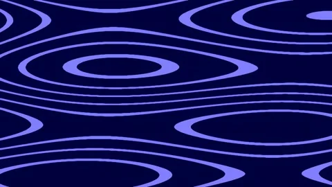 Abstract Blue Flowing Wave Lines Background Pattern for Modern Digital Art Stock Footage 340378133