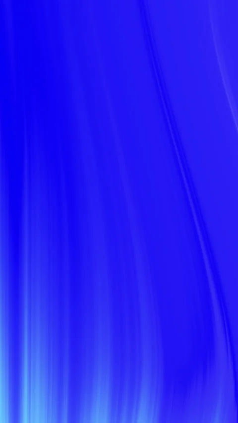 Abstract Blue Flowing Waves Background Serene Digital Art Video stock 296172793