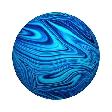 Abstract blue fluid art pattern texture effect background in technology conce Illustrazione stock