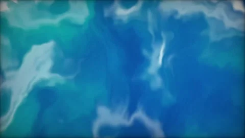 Abstract Blue Fluid Flow and Liquid Smoke Motion Background Stock Footage 342779648