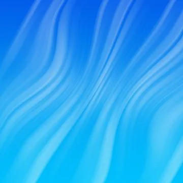 Abstract Blue Fluid Wave Background – Smooth Dynamic Flow Gradient Stock Illustration