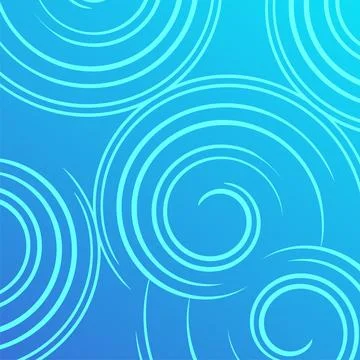 Abstract blue fortex simple vector background design Stock Illustration