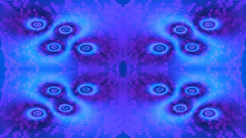 Abstract blue fractal ripple wave pattern background for technology and dig.. Stock Footage 337657414