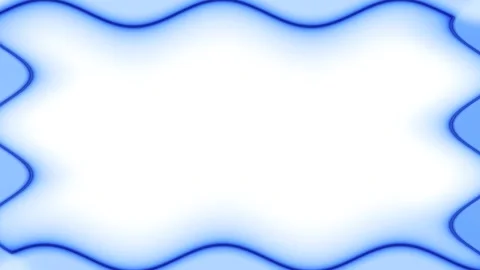 Abstract Blue Frame Border Stock Footage 284401482