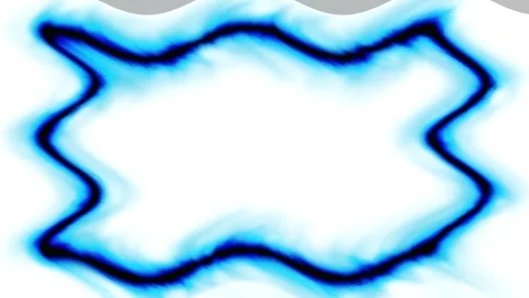 Abstract Blue Frame Design Stock Footage 284397447