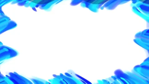 Abstract Blue Frame Stock Footage 284396667