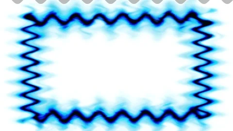 Abstract Blue Frame Stock Footage 284397295