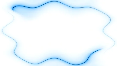 Abstract Blue Frame Stock Footage 284400960