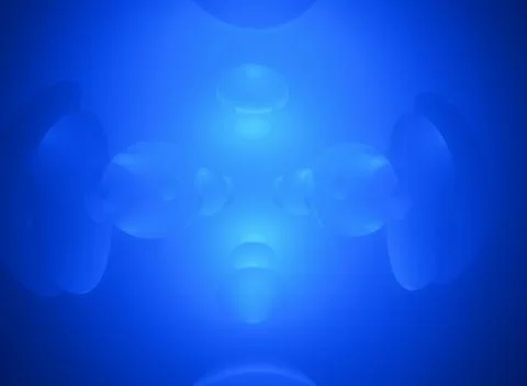 Abstract blue futuristic background Stock-Illustration