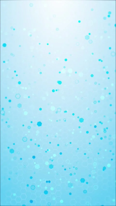 Abstract blue futuristic hexagons surface pattern, Trendy sci-fi technology Stock Footage 333792091