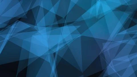 Abstract blue geometric background forming a modern design Stock Illustration