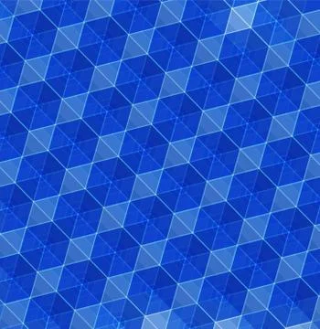Abstract blue geometric background Stock Illustration