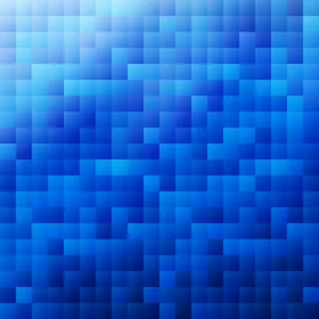 Abstract blue geometric background Stock Illustration