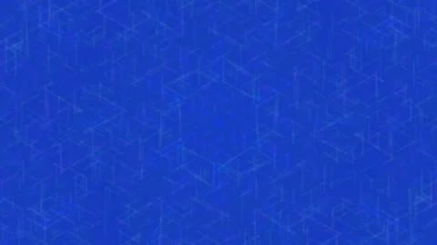 Abstract blue geometric background pattern, modern digital texture for design Stock Footage 339339932