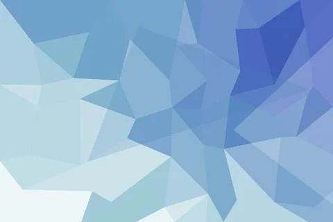 Abstract blue geometric background with polygon shapes Stock-Illustration