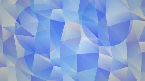 Abstract blue geometric background with polygon shapes Stock-Illustration