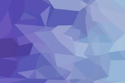 Abstract blue geometric background with polygon shapes Stock Illustration