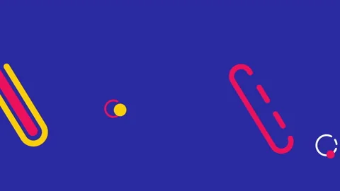 Abstract blue geometric background with shapes Stock Footage 168522865