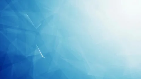 Abstract blue geometric background with smooth light motion Stock-Footage 336119108