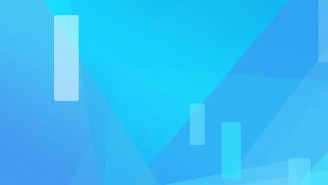 Abstract blue geometric background with translucent rectangular bars, soft .. 库存插图