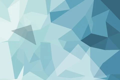 Abstract blue geometric background with triangles and polygons 写真素材