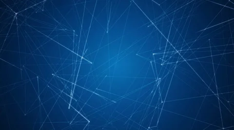 Abstract blue geometric changes background 2 Stock Footage 47322387