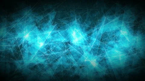 Abstract blue geometric changes background 3 Stock Footage 47323015