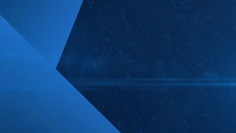 Abstract Blue Geometric Chevron Transition on Dotted Background animation 4k. Stock Footage 345233086