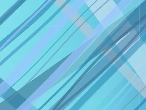 Abstract blue geometric design with diagonal lines and smooth gradients, mo.. Stock Illustration