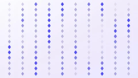 Abstract Blue Geometric Diamond Pattern Background Video stock 333185891