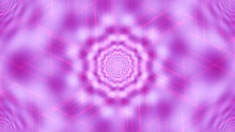 Abstract blue geometric digital background with symmetrical radial tech patte Stock Footage 339787803