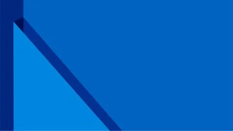 Abstract blue geometric Stock Illustration