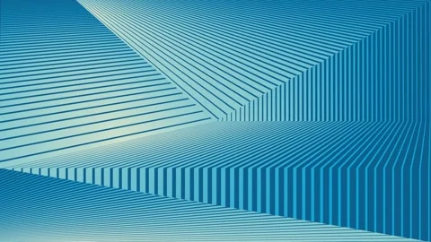 Abstract Blue Geometric Lines Creating a Futuristic Background. 스톡 동영상 320462013