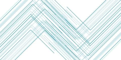 Abstract blue geometric lines tech background Stock Illustration