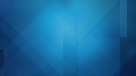 Abstract blue geometric loopable background, overlapping translucent square Video stock 330895950