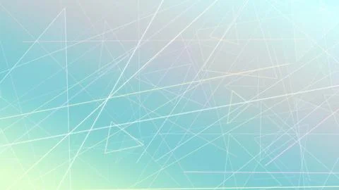 Abstract blue geometric network lines and dots form a futuristic tech backd.. Illustrazione stock