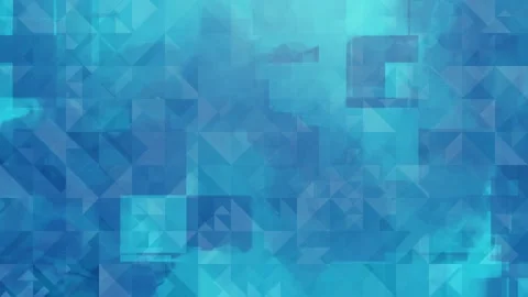Abstract blue geometric pattern background animation, triangles overlapping Stock Footage 332380862