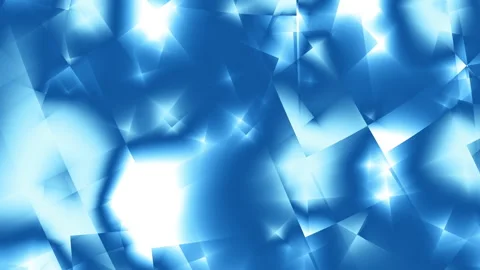 Abstract blue geometric pattern background animation, triangles overlapping Stock Footage 337138377