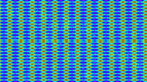 Abstract blue geometric pattern background with repeating cyan wave structure Stock Footage 339781155