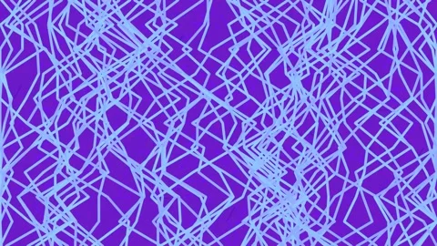 Abstract blue geometric pattern background with flowing lines for modern di.. Stock Footage 339793905
