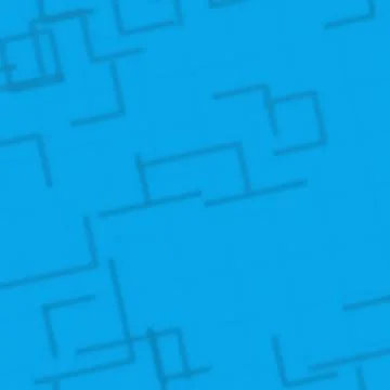Abstract Blue Geometric Pattern Background with Minimalist Technical Lines イラスト素材
