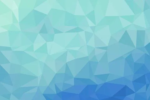 Abstract blue geometric pattern background with polygons Stock Illustration