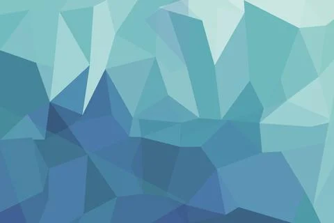 Abstract blue geometric pattern background with polygon shapes Stock Photos