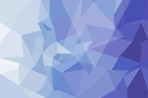Abstract blue geometric pattern background with triangles Stock Photos