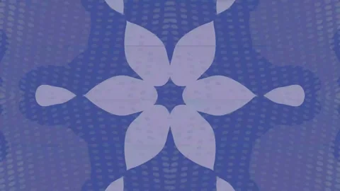 Abstract blue geometric pattern with dot texture and star shapes a mesmerizing Stock-Footage 335344643
