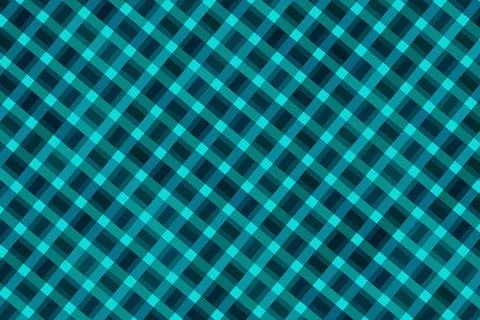 Abstract blue geometric pattern with glowing squares Illustrazione stock
