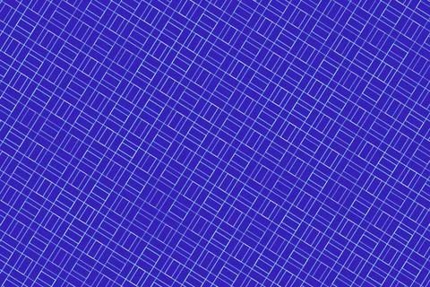 Abstract blue geometric pattern with lines and shapes Stockillustratie
