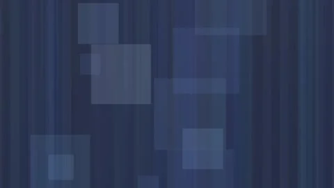 Abstract blue geometric pattern with overlapping squares -loopable muted blue Stock Footage 313708662