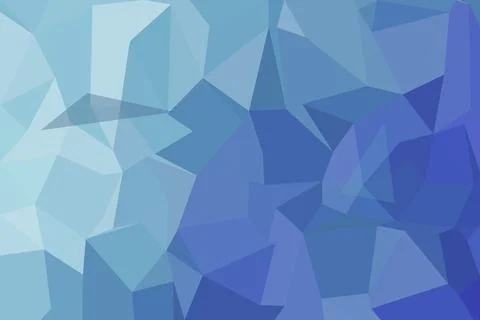 Abstract blue geometric pattern with polygon shapes Stock Illustration