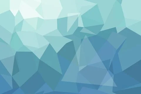 Abstract blue geometric pattern with polygon shapes background Stock Photos